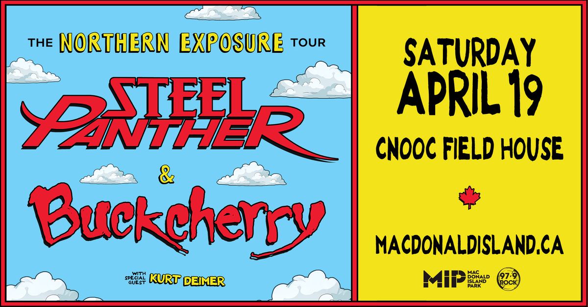 Steel Panther & Buckcherry - The Northern Exposure Tour