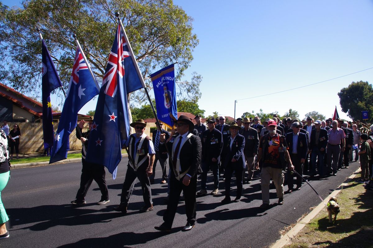 Kalamunda RSL ANZAC Commemorative March and Service