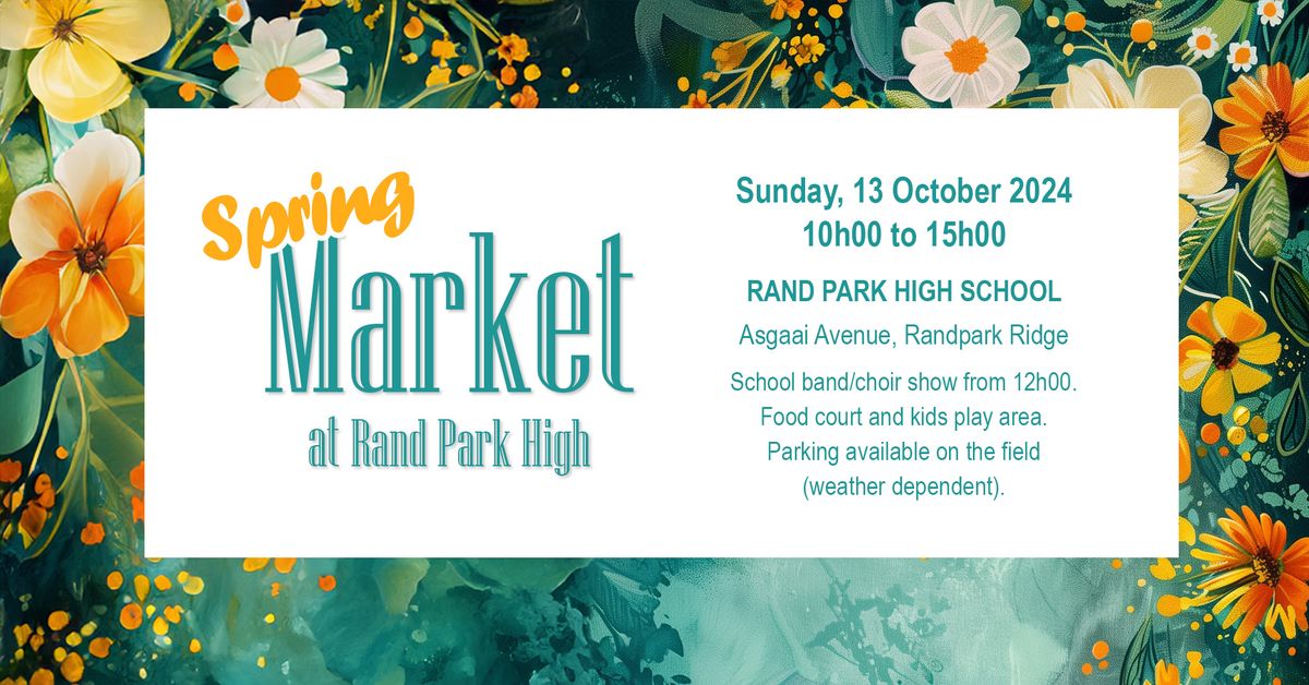 Spring Market at Rand Park High School