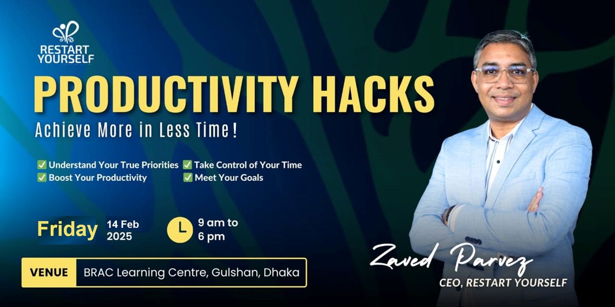 Training Program on Productivity Hacks! 