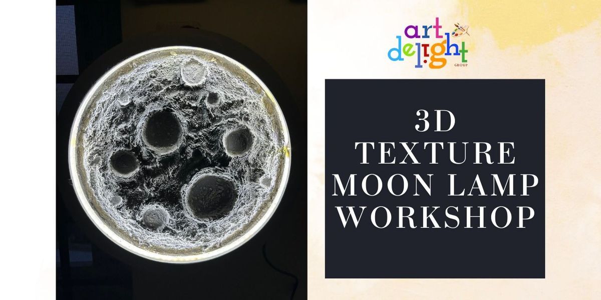 3D Texture Moon Lamp workshop