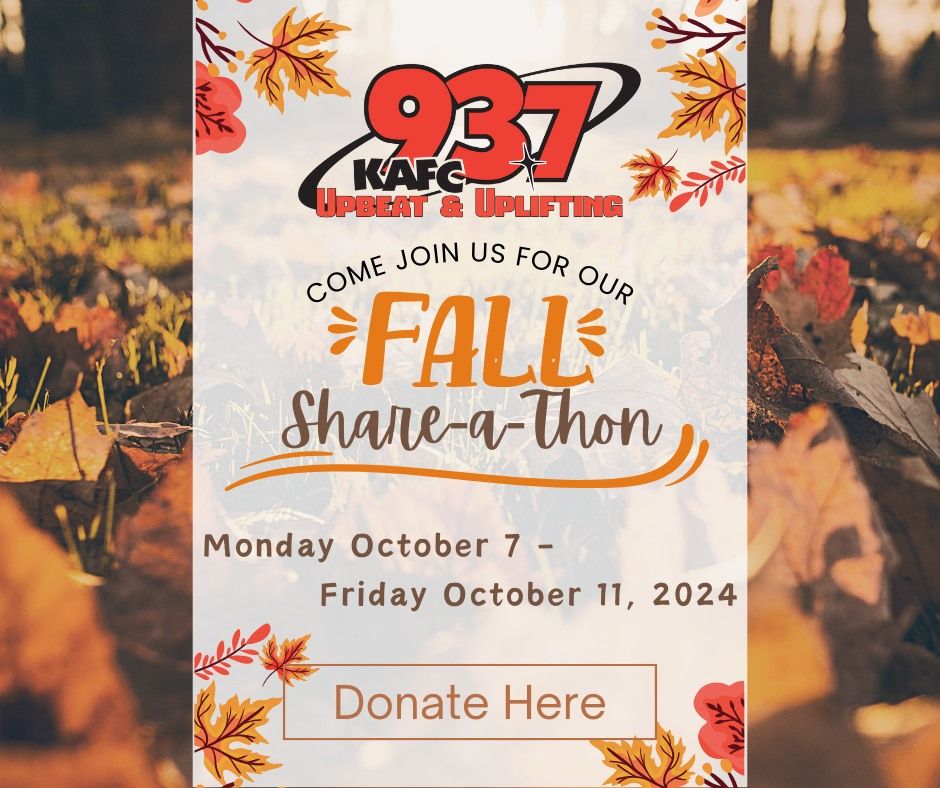 Christian Broadcasting's Fall Sharathon! 