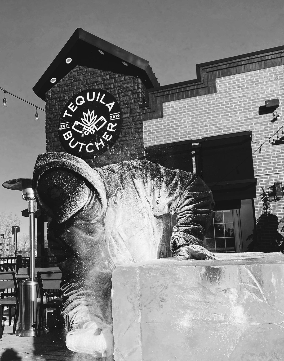 Outdoor Ice Bar at Tequila Butcher