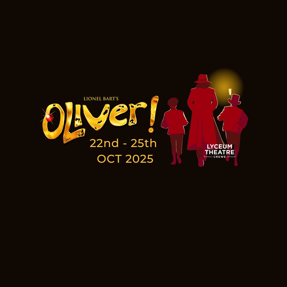 Oliver! - Crewe Lyceum - 22nd - 25th October 2025