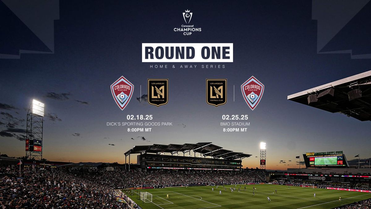 CONCACAF Champions Cup - Los Angeles FC vs Colorado Rapids at Dicks Sporting Goods Park