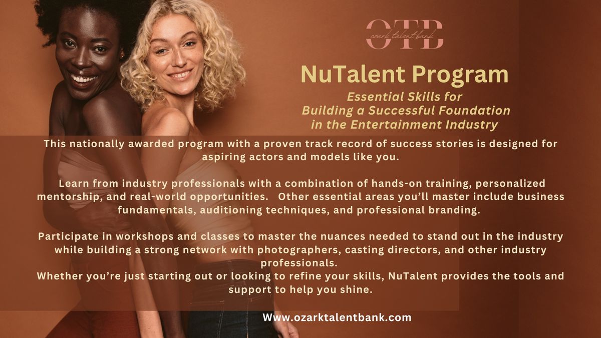 NuTalent Program - Actor & Model Development