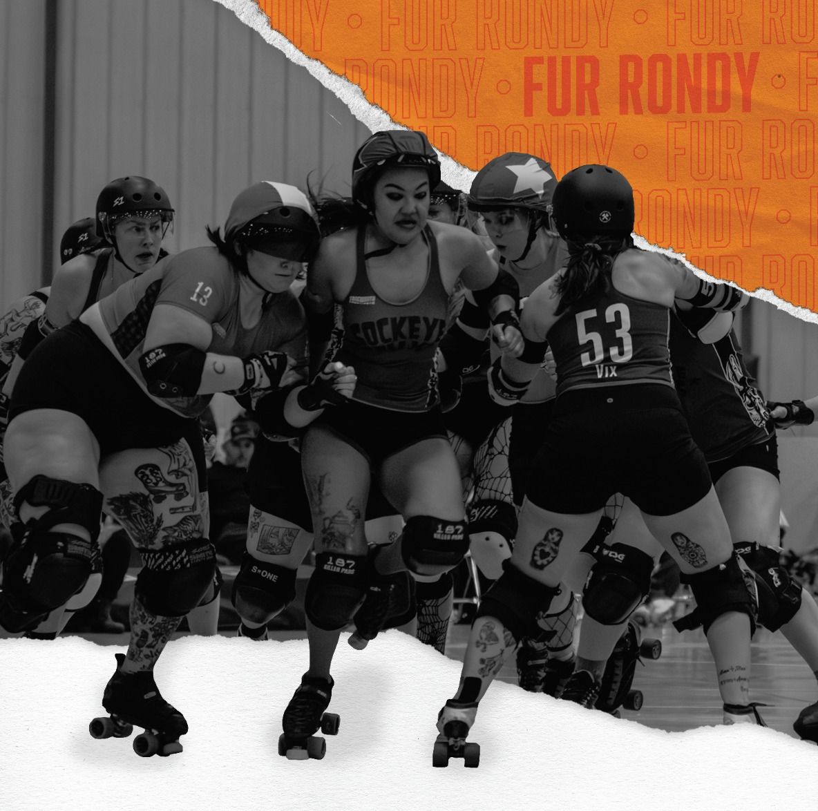 Live Roller Derby: Fur Rondy Mashup