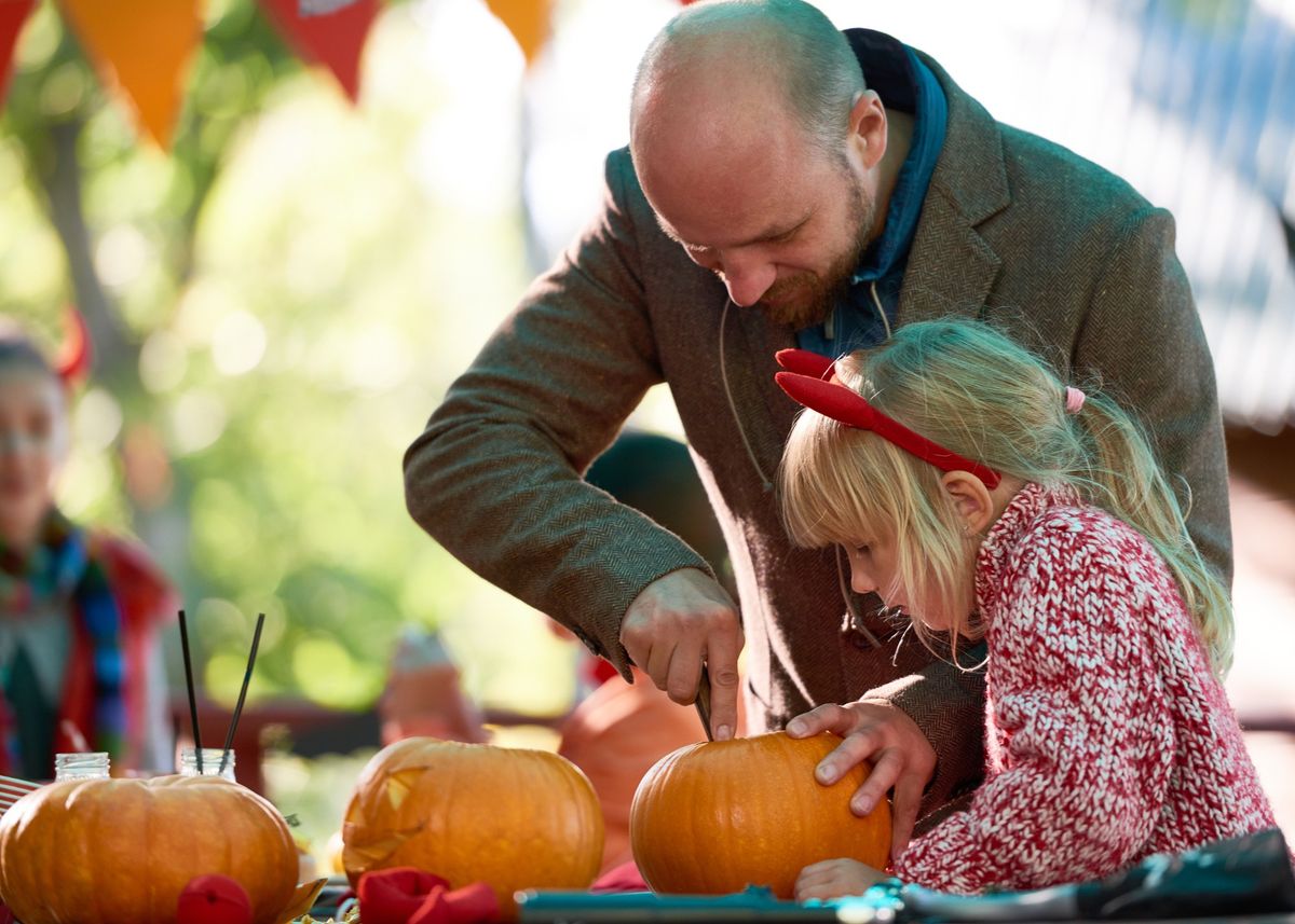 Pumpkin Carving at the Library