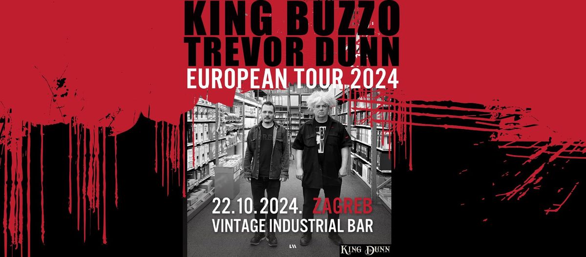 King Buzzo & Trevor Dunn u Zagrebu!