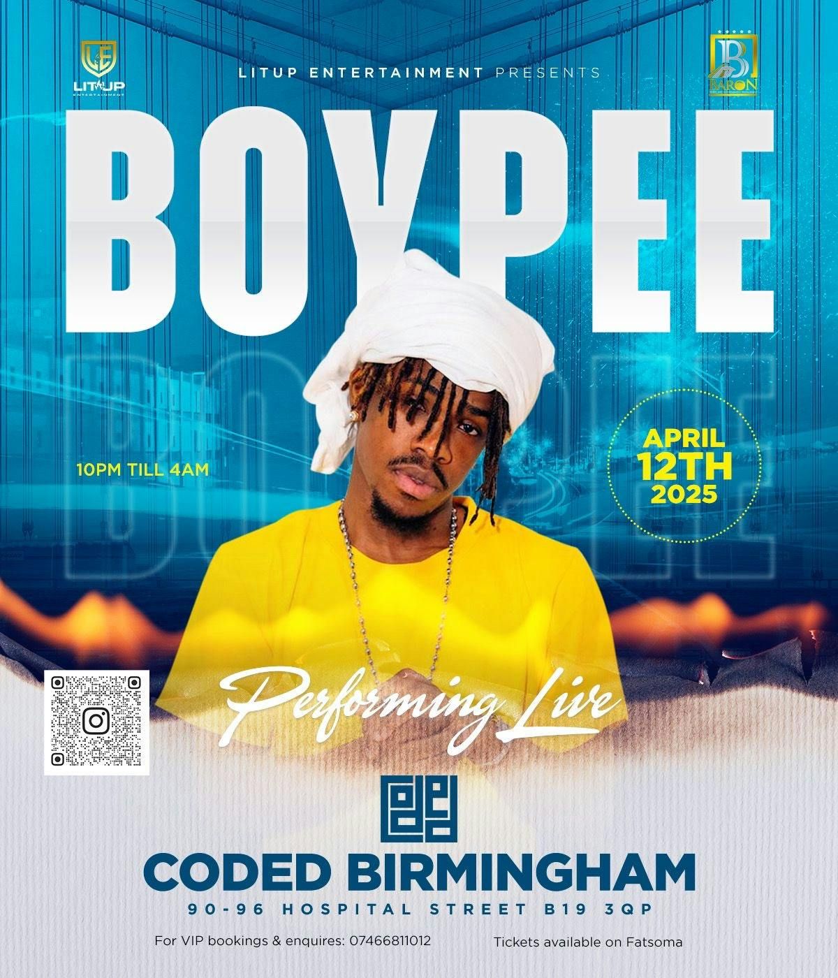 BOYPEE  PERFORMING LIVE