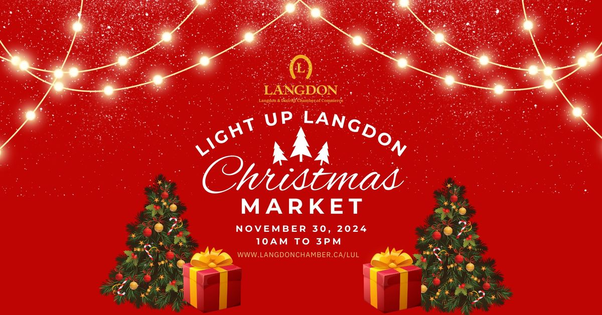 Light Up Langdon Christmas Market