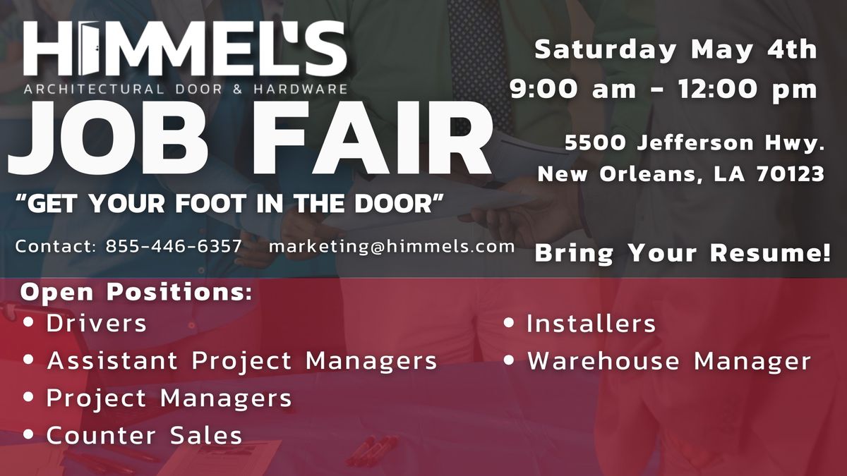 Himmel's Job Fair - New Orleans