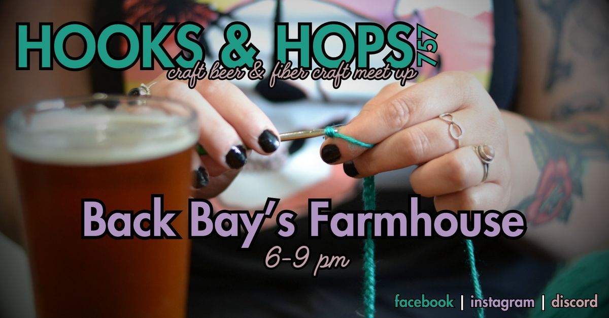 Hooks & Hops Tuesday Night Meet Up @ Back Bay's Farmhouse