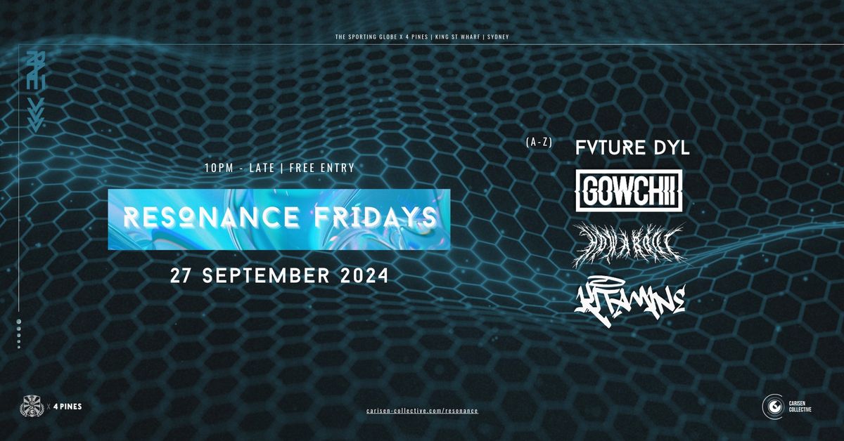 Resonance Fridays | 27 Sep