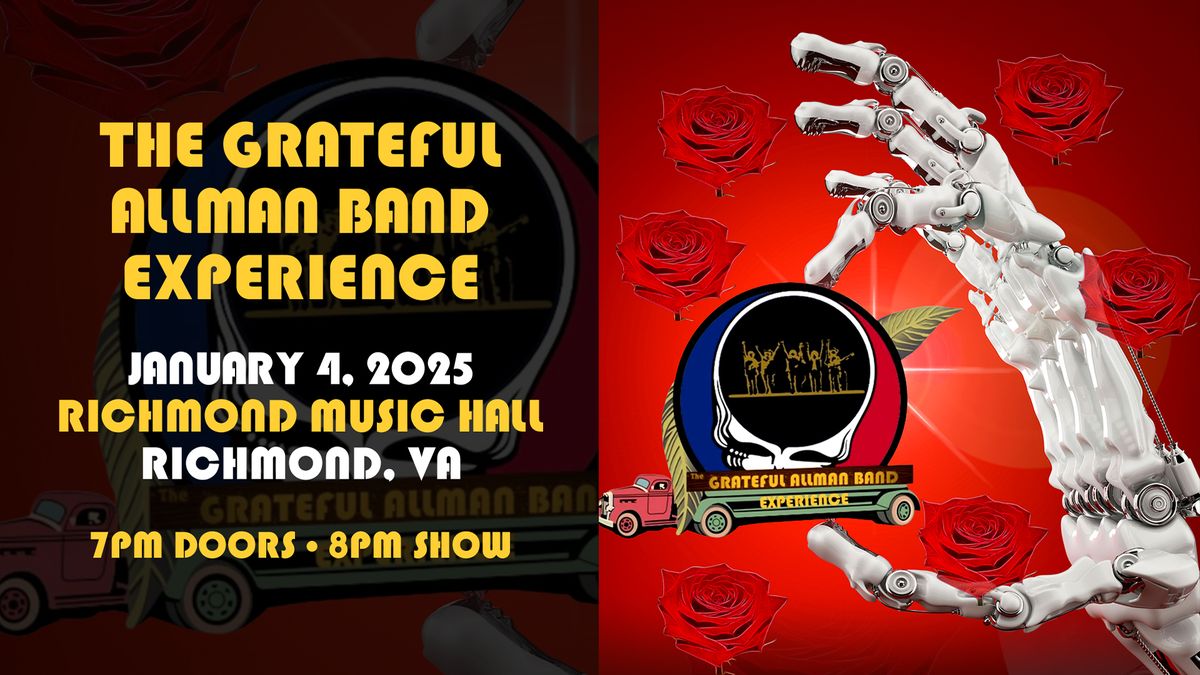 The Grateful Allman Band Experience at Richmond Music Hall 1\/4\/25