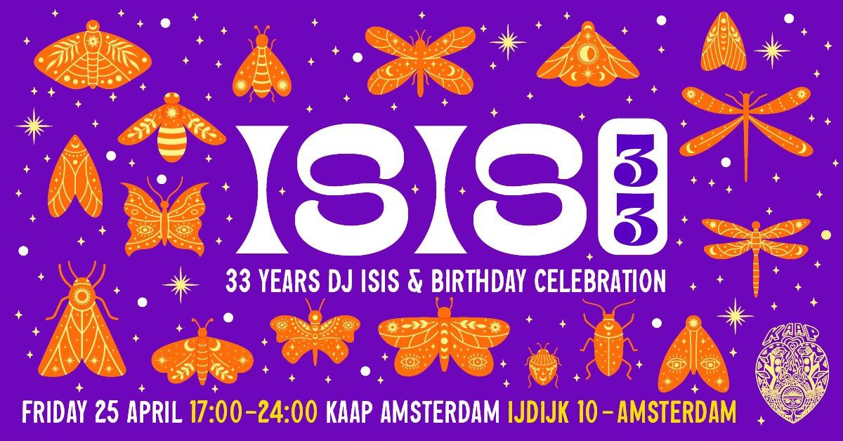 33 Years Dj Isis 