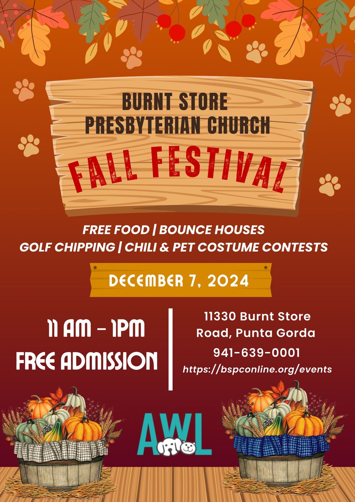 Fall Festival at Burnt Store Presbyterian Church