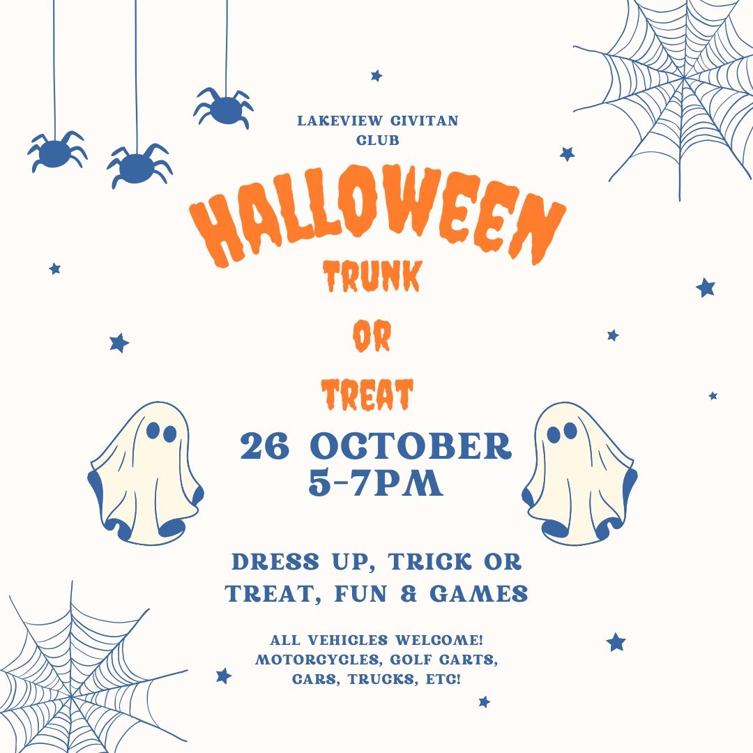 Trunk or Treat!