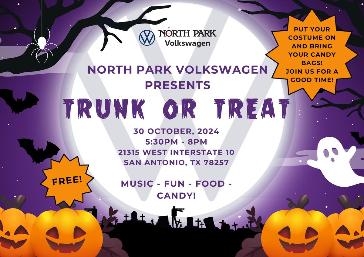 North Park Volkswagen Trunk or Treat