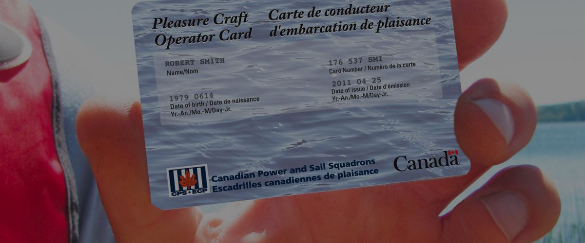 Get your boating licence before the season opens!