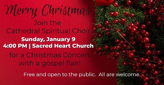 Christmas Shows Raleigh Nc 2022 Spiritual Choir Christmas Concert, 200 Hillsborough St, Raleigh, Nc  27603-1724, United States, 9 January 2022
