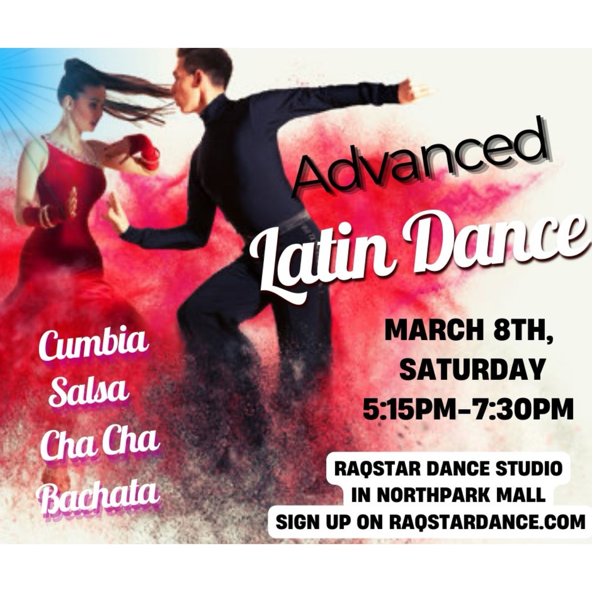 Advanced Latin Dance Workshop with Frank Bloch!