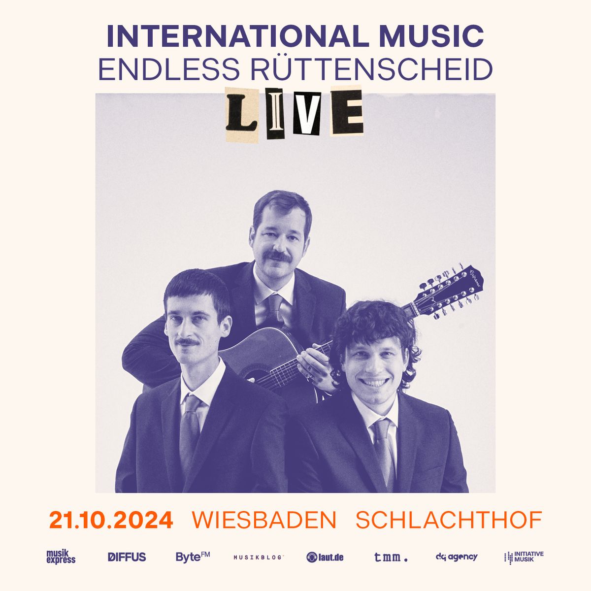 INTERNATIONAL MUSIC \u2219 Schlachthof Wiesbaden
