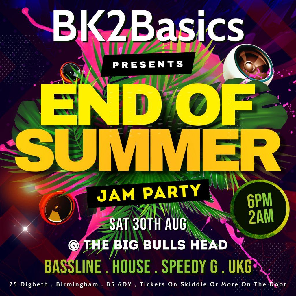 BK2Basics end of summer jam party