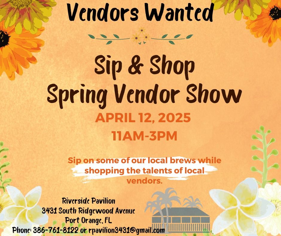 Sip & Shop vendor show