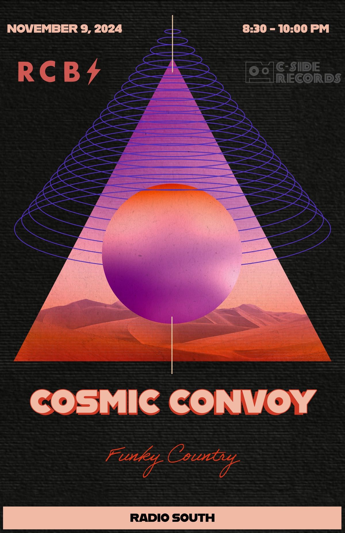 Cosmic Convoy at Radio South