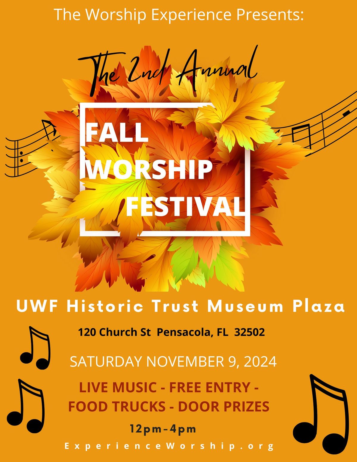 2nd Annual Fall Worship Festival 