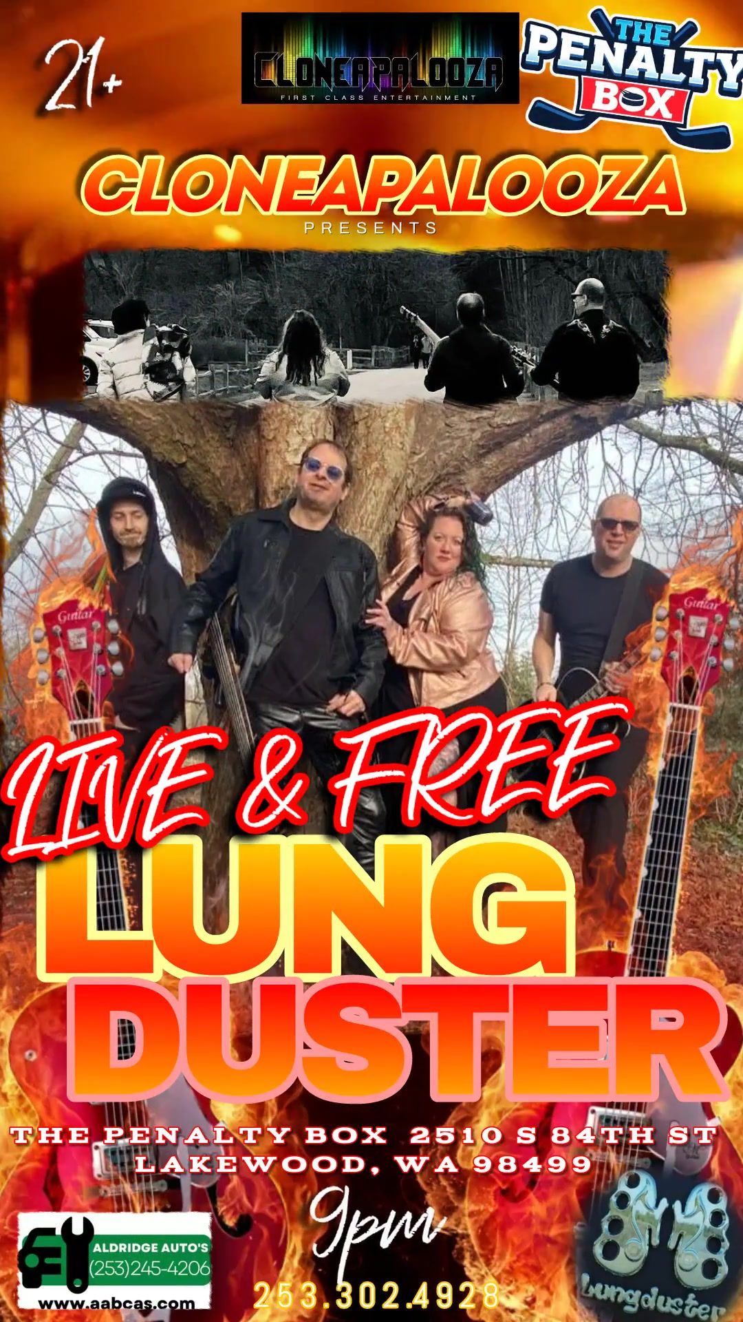 Lungduster at Cloneapalooza Events and Entertainment's Weekend Showcase