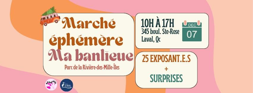 March\u00e9 \u00e9ph\u00e9m\u00e8re Ma banlieue - \u00e9dition No\u00ebl 2024 