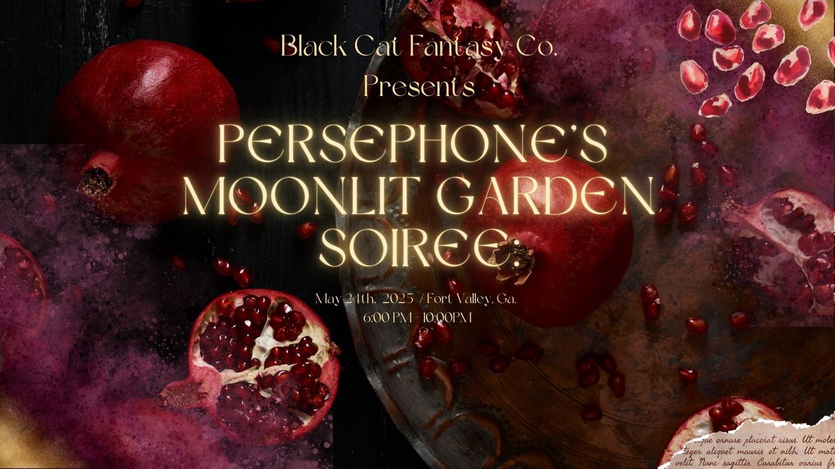 Persephone\u2019s Moonlit Garden Soir\u00e9e 