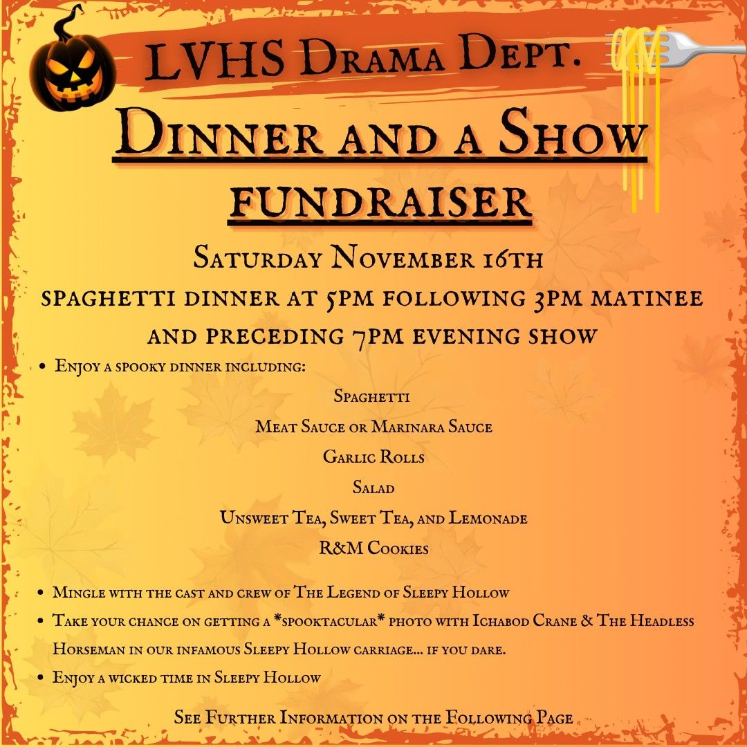 Dinner and a Show (Spaghetti Dinner Event)