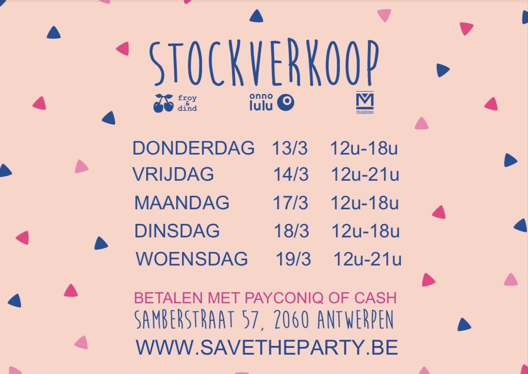 STOCKVERKOOP 