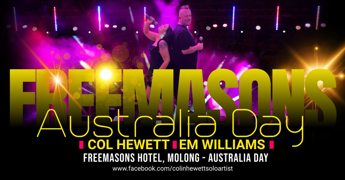 Col Hewett & Em Williams - Live @ Freemasons Hotel, Molong