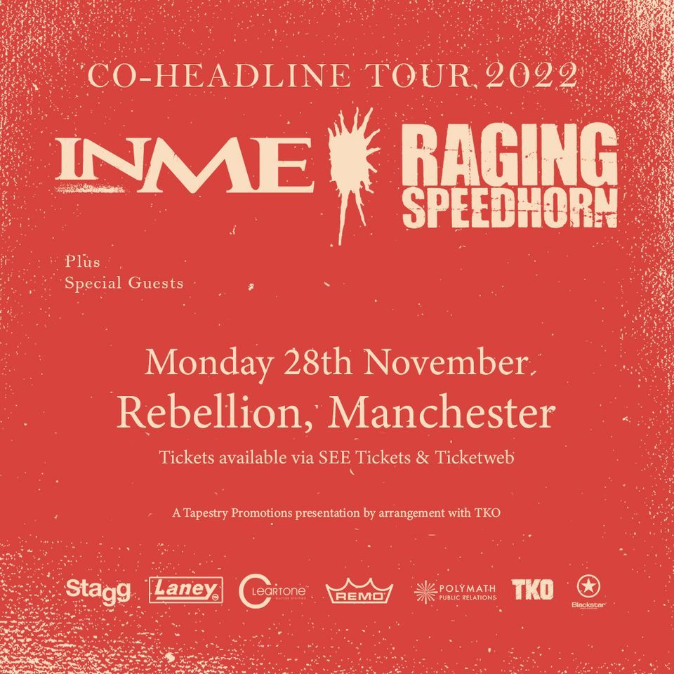 InMe + Raging Speedhorn - Manchester