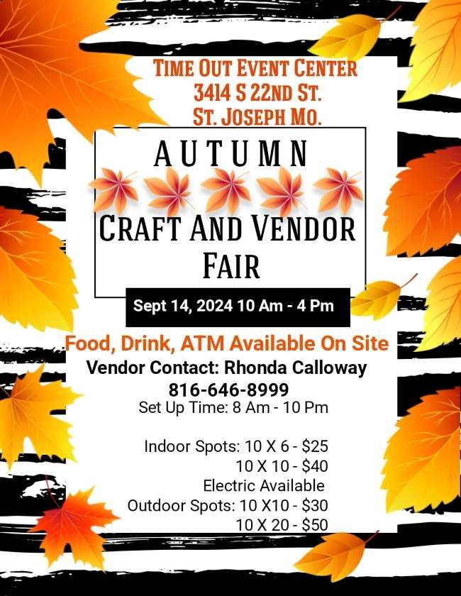 September Vendor \/ Craft Fair
