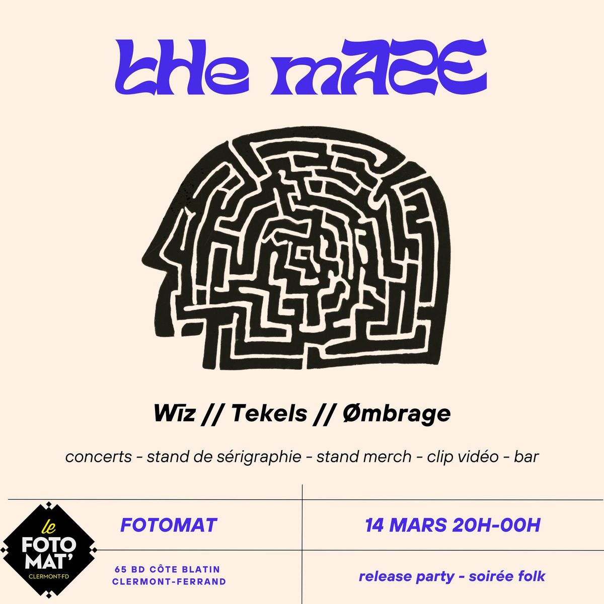 tHe mAZE - soir\u00e9e folk