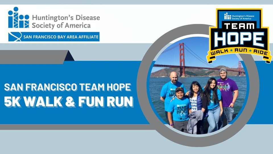 2023 San Francisco Team Hope 5k Walk & Fun Run, Sports Basement in