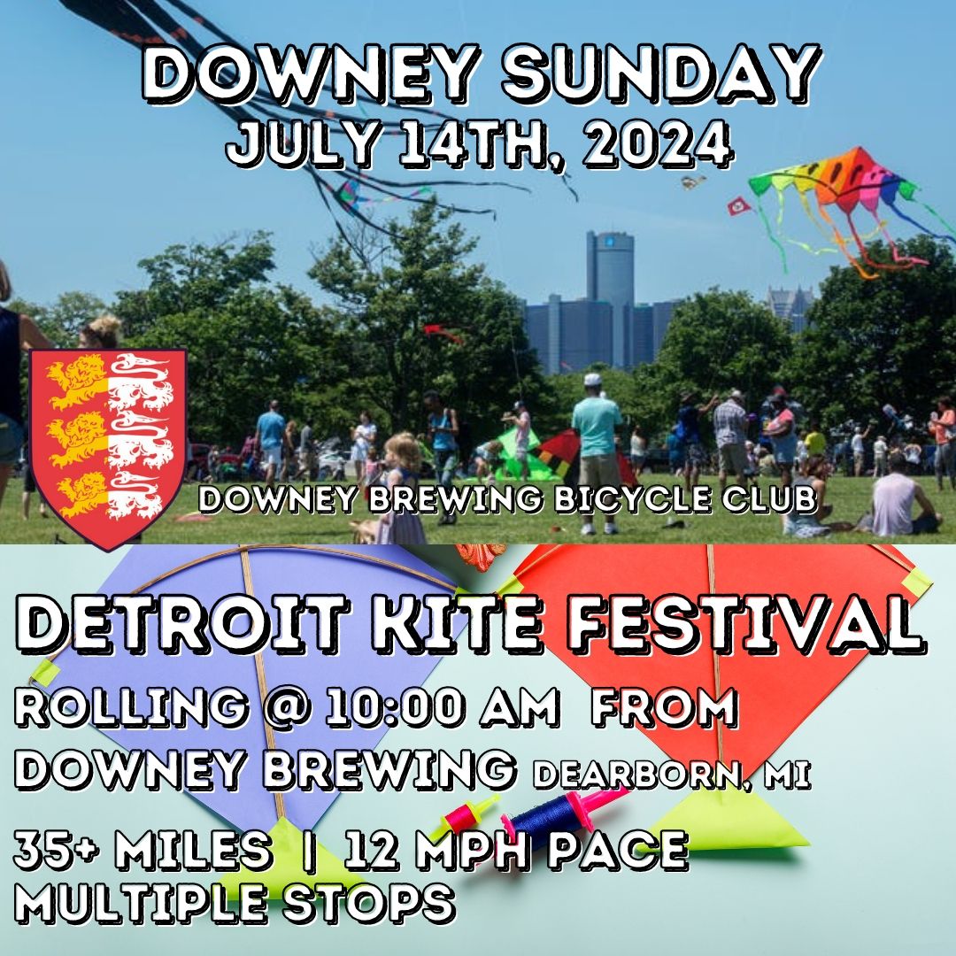 Detroit Kite Festival Ride 2024