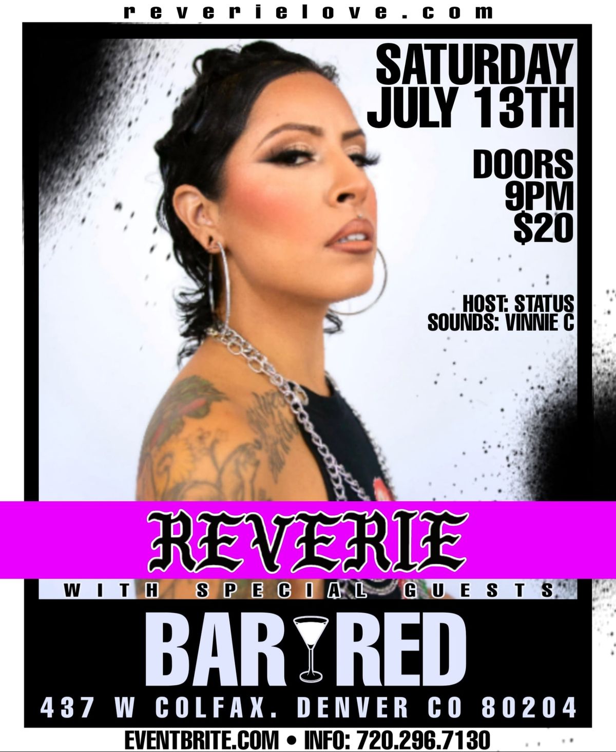 REVERIE *LIVE* AT BAR RED WITH SPECIAL GUESTS 