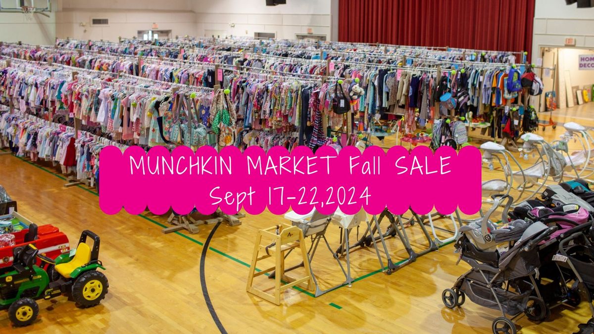 Munchkin Market Fall\/Winter Sale- Huge Kids Consignment Sale