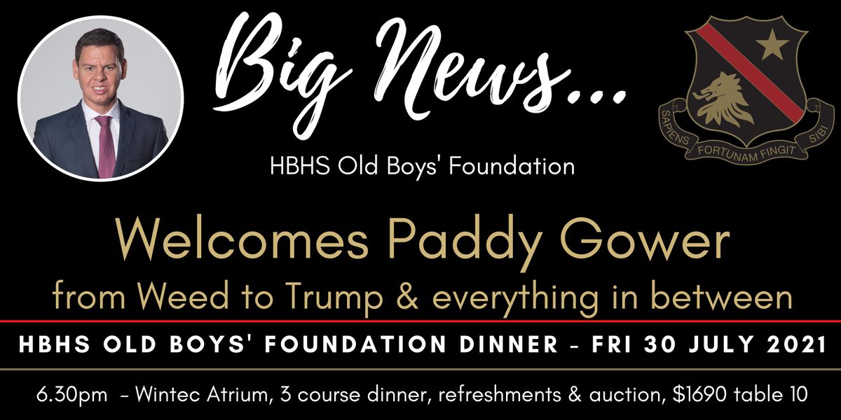 HBHS Old Boys' Foundation Dinner