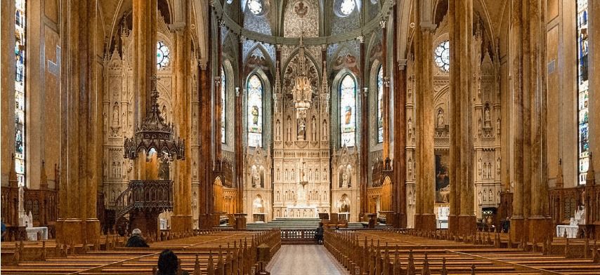 St-Patricks Green Mass, Saint Patricks Basilica, Montreal, 17