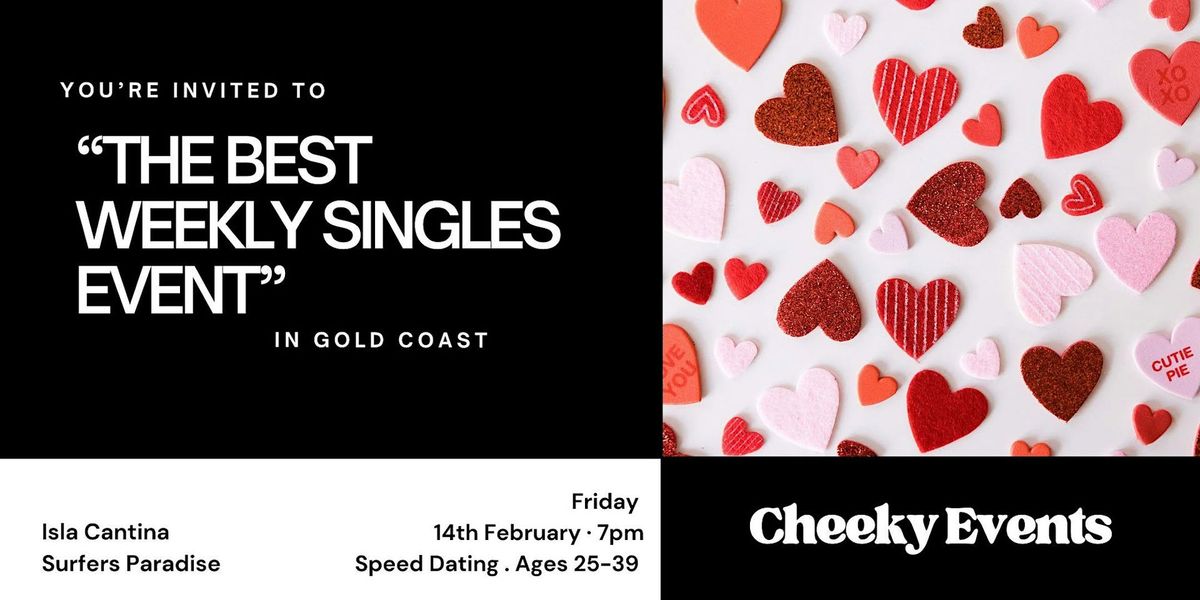 Gold Coast Speed Dating for ages 25-39 by Cheeky Events Australia