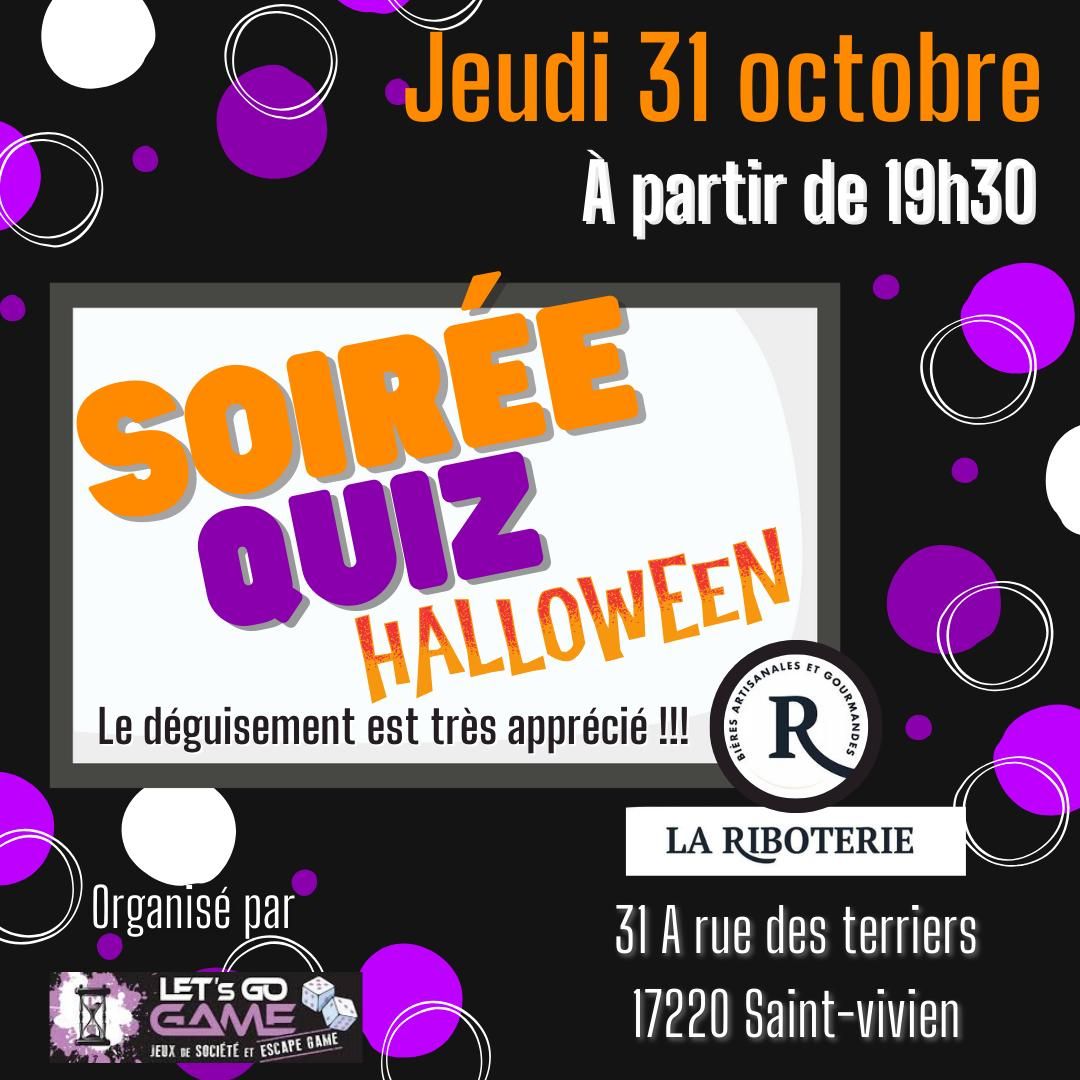 Grand Quiz d'Halloween ! 