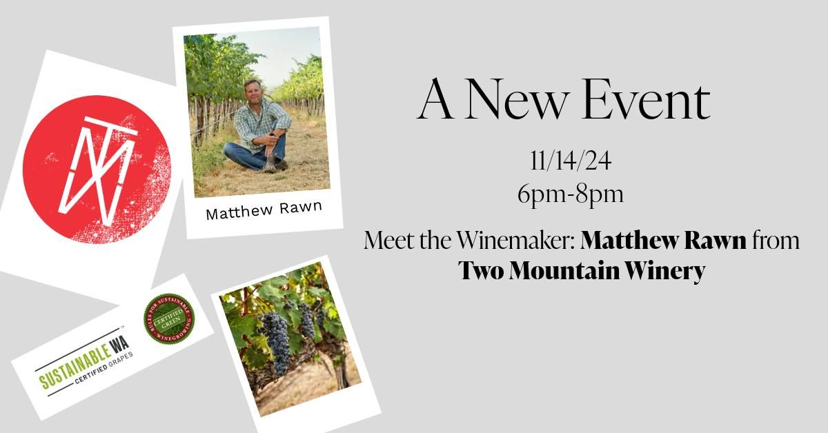 Winemaker event +tasting  at Oly Wines Nov 14th! 