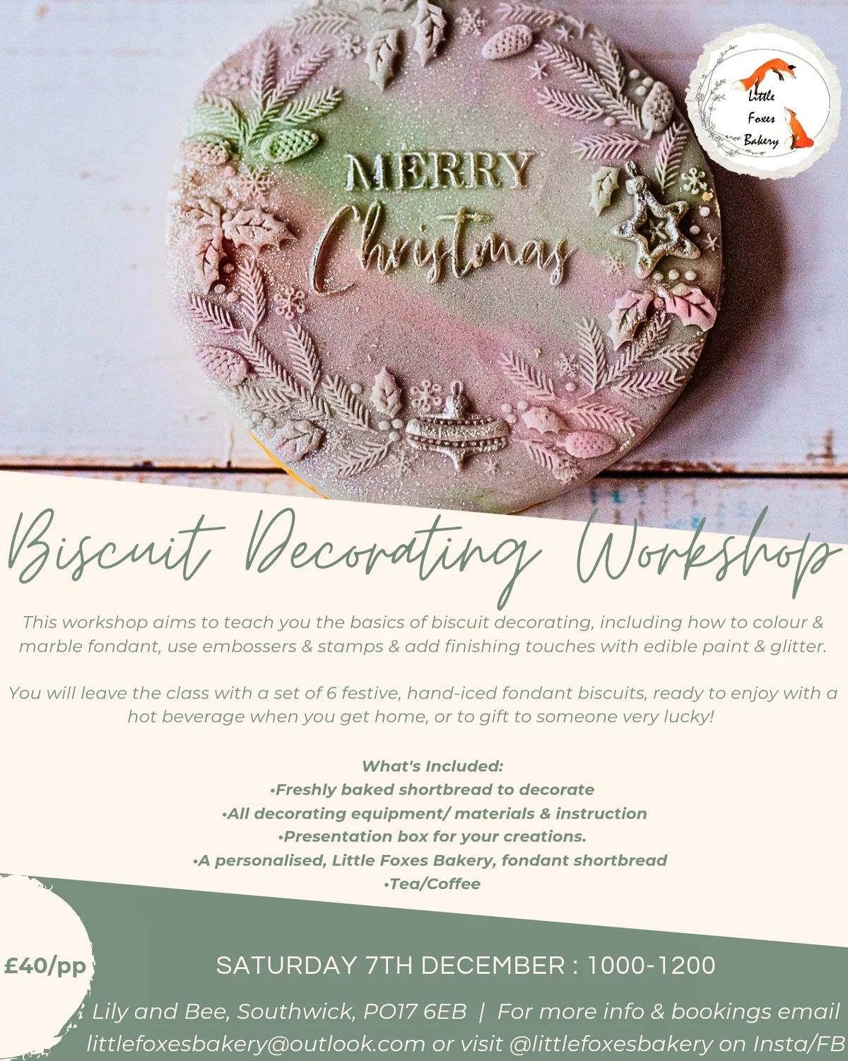 Christmas Biscuit Decorating Workshop